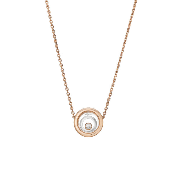         Weißgold, Halsschmuck, Chopard Happy Spirit Halskette