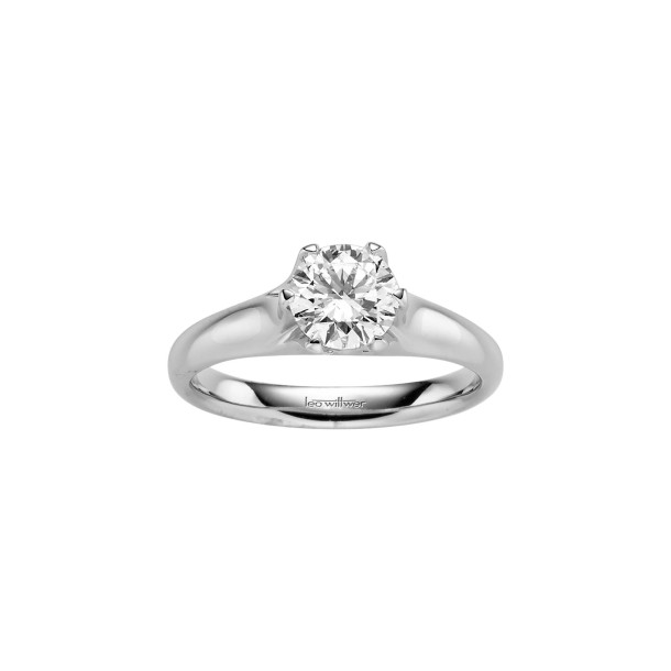         Weißgold, Ringe, Leo Wittwer Candlelight Solitaire Ring