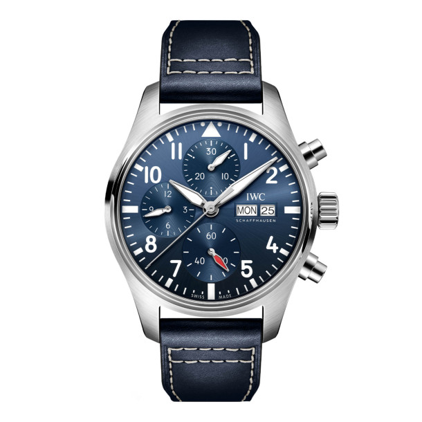         Damen- und Herrenuhr, Automatik, IWC Schaffhausen Pilot's Watch Chronograph 41