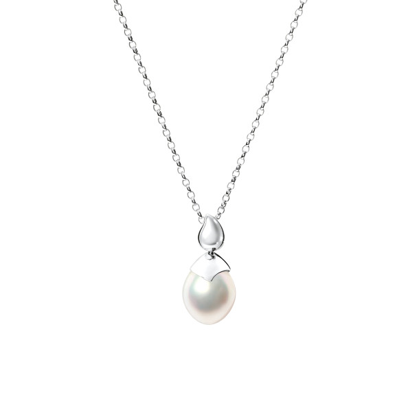         Weißgold, Halsschmuck, Tamara Comolli PEARL Anhänger