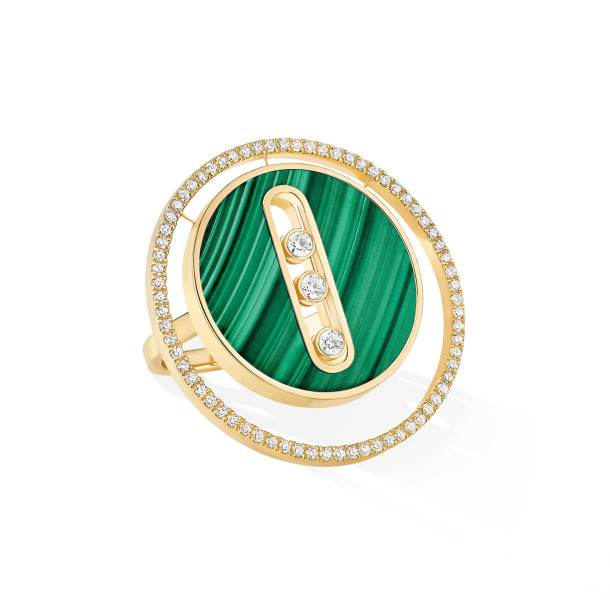         Gelbgold, Ringe, Messika Lucky Move Ring GM Malachit