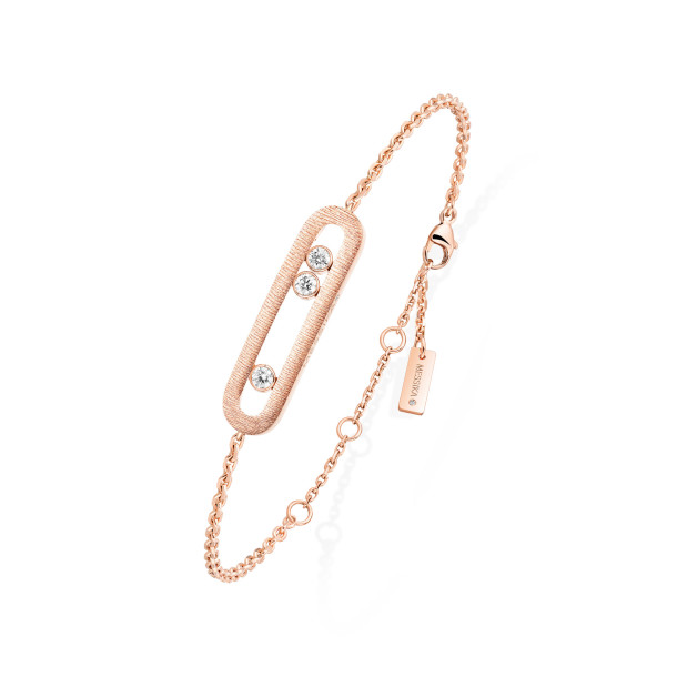         Roségold, Armschmuck, Messika Move Classique Ciselé Armband
