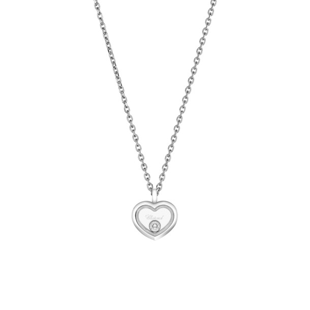         Weißgold, Halsschmuck, Chopard Happy Diamonds Icons Halskette