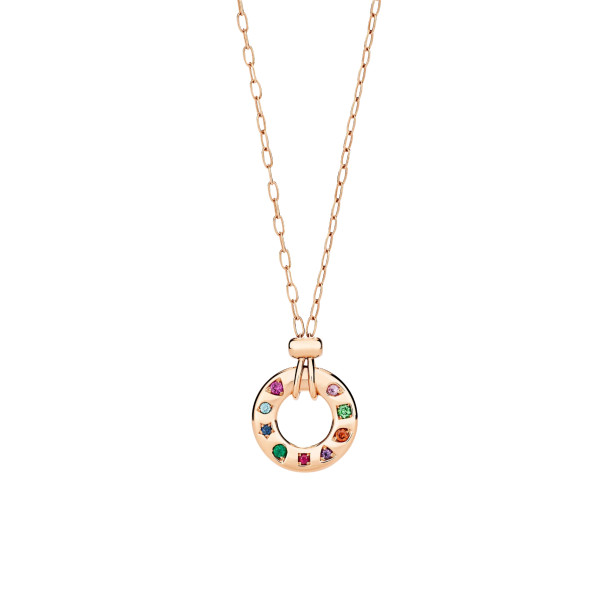         Roségold, Halsschmuck, Pomellato Iconica Wendbare Halskette mit Anhänger