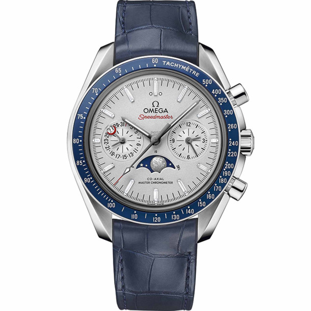         Herrenuhr, Automatik, Omega Speedmaster Mondphase