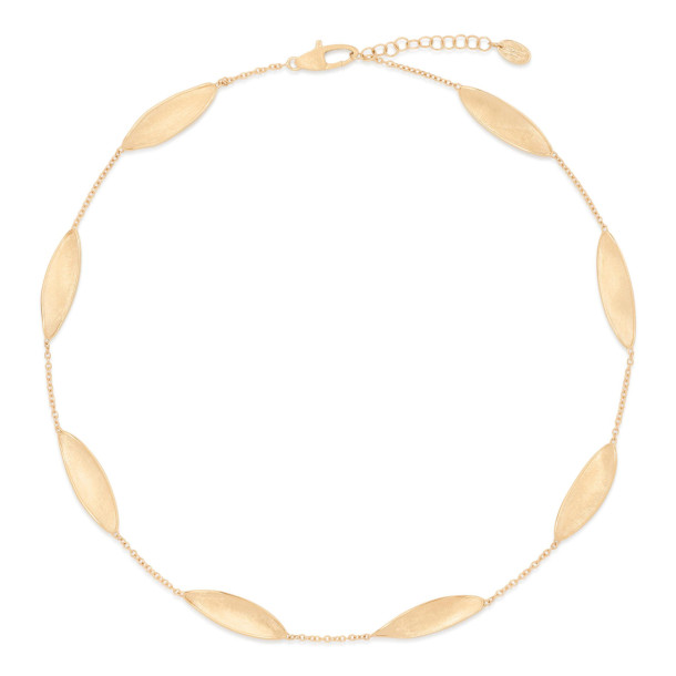        Gelbgold, Halsschmuck, Marco Bicego Lunaria Twist Halskette