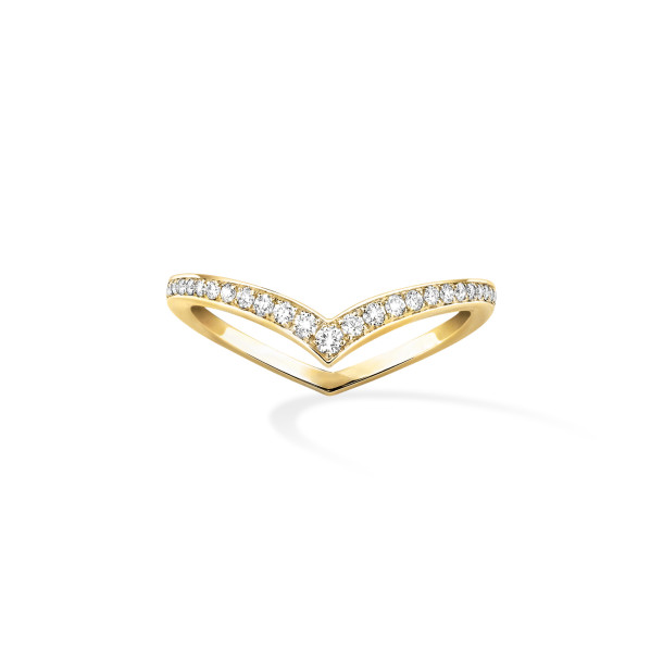         Gelbgold, Ringe, Messika Fiery Diamant-Ehering