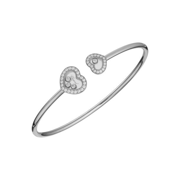         Weißgold, Armschmuck, Chopard Happy Diamonds Icons Armreif