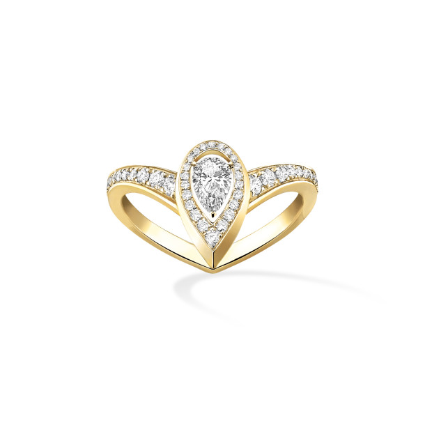         Gelbgold, Ringe, Messika Fiery Diamantring