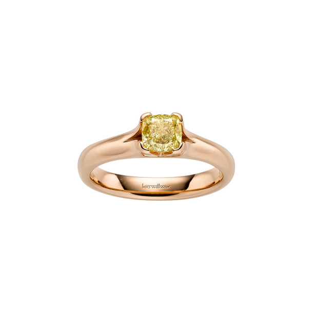         Roségold, Ringe, Leo Wittwer Candlelight Solitaire Ring