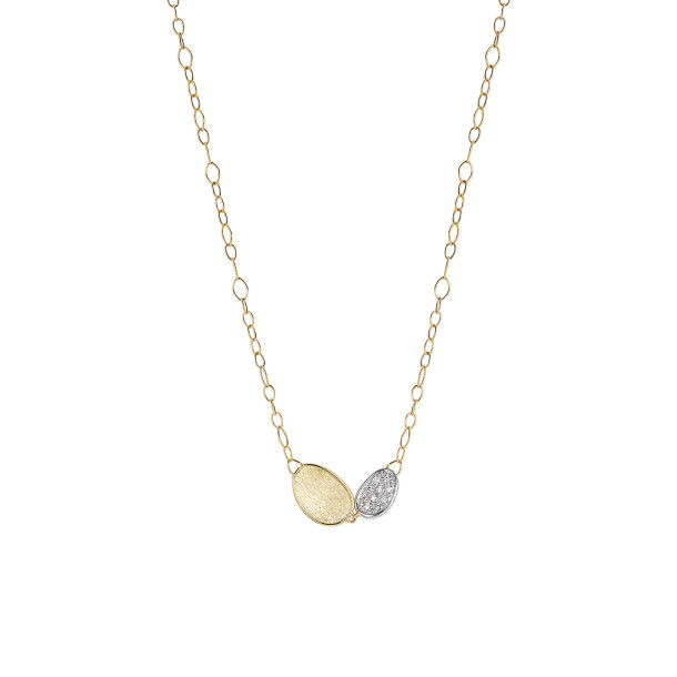         Gelbgold, Halsschmuck, Marco Bicego Lunaria Halskette