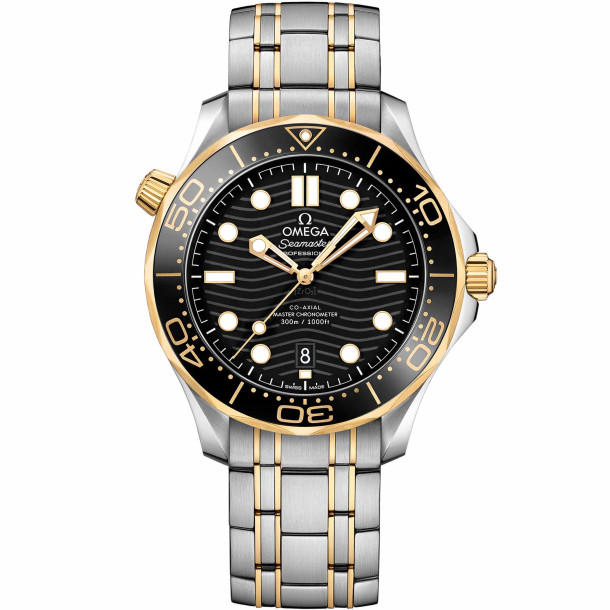        Damen- und Herrenuhr, Automatik, Omega Seamaster Diver 300M