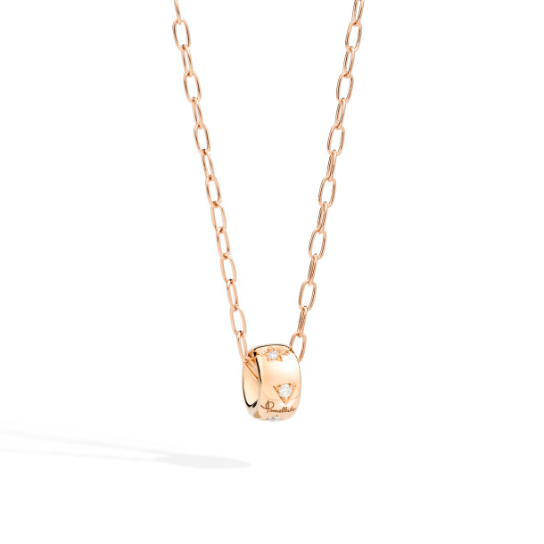         Roségold, Halsschmuck, Pomellato Iconica Halskette mit Anhänger