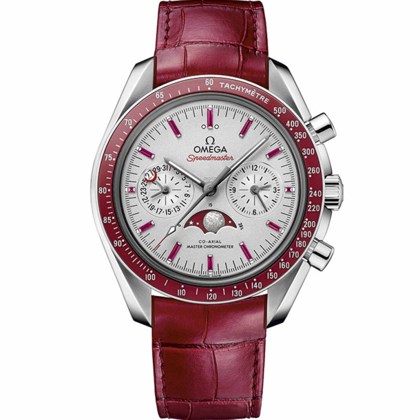         Herrenuhr, Automatik, Omega Speedmaster Mondphase
