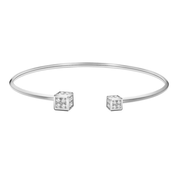         Weißgold, Halsschmuck, Chopard Ice Cube Be Cube Choker