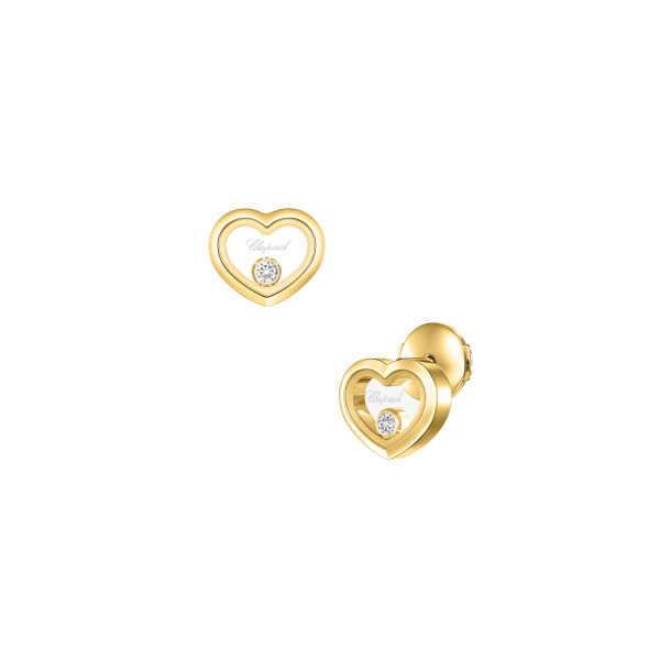         Gelbgold, Ohrringe, Chopard Happy Diamonds Icons Ohrstecker