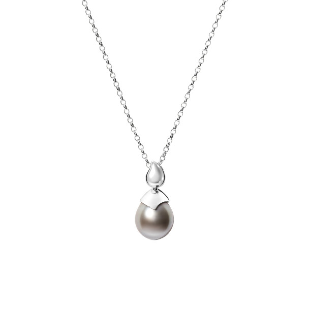        Weißgold, Halsschmuck, Tamara Comolli PEARL Anhänger