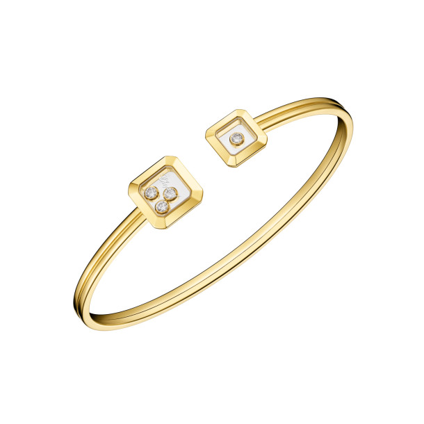         Gelbgold, Armschmuck, Chopard Happy Diamonds Icons Armreif