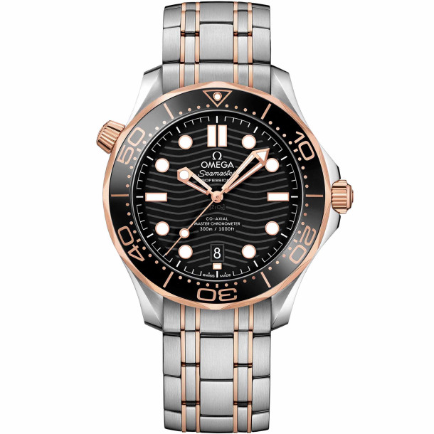         Damen- und Herrenuhr, Automatik, Omega Seamaster Diver 300M