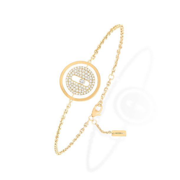         Gelbgold, Armschmuck, Messika Lucky Move Pavé PM Armband