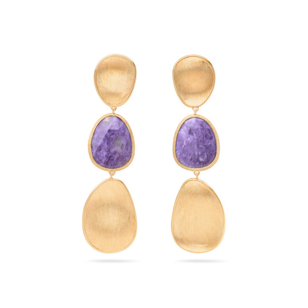         Gelbgold, Ohrringe, Marco Bicego Lunaria Color Ohrhänger