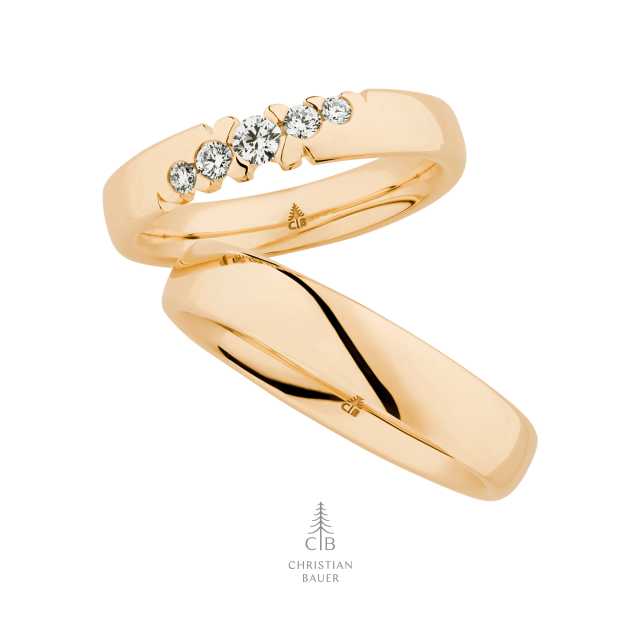 Ringe_gelbgold - Eheringe Christian Bauer