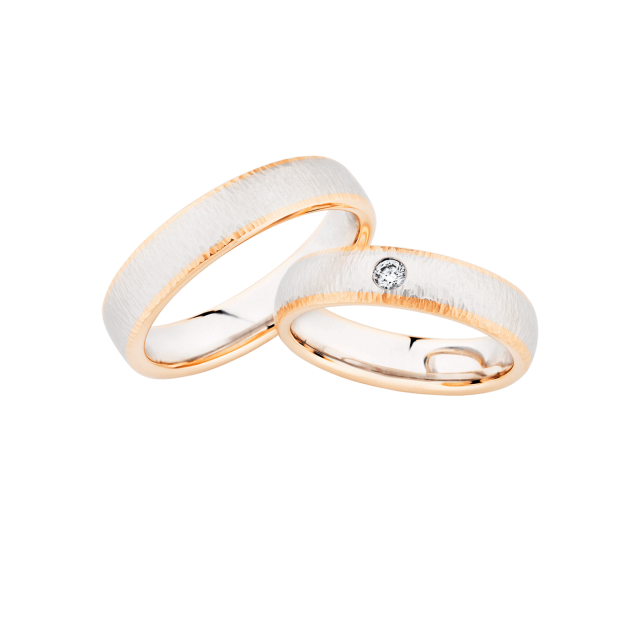 Eheringe matt Christian Bauer