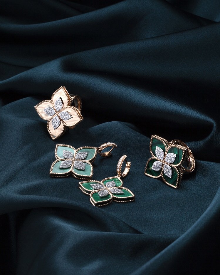 mood dunkel princess flower klein